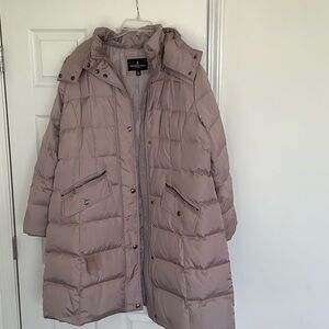 London Fog Women's Puffer Coat - Light Brown